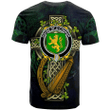 1sttheworld Ireland T-Shirt - House of O'CONNOR (Kerry) Irish Family Crest and Celtic Cross A7