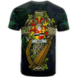1sttheworld Ireland T-Shirt - Hicks Irish Family Crest and Celtic Cross A7