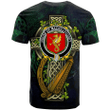 1sttheworld Ireland T-Shirt - House of MACGILLYCUDDY Irish Family Crest and Celtic Cross A7