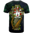 1sttheworld Ireland T-Shirt - Leary or O'Leary Irish Family Crest and Celtic Cross A7