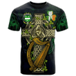 1sttheworld Ireland T-Shirt - House of MACCABE Irish Family Crest and Celtic Cross A7