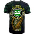 1sttheworld Ireland T-Shirt - House of MACCABE Irish Family Crest and Celtic Cross A7