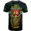 1sttheworld Ireland T-Shirt - House of O'FRIEL Irish Family Crest and Celtic Cross A7