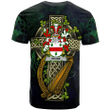 1sttheworld Ireland T-Shirt - Irvine Irish Family Crest and Celtic Cross A7