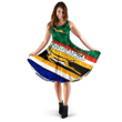 South Africa Women's Dress Springboks Rugby Sporty Style K8 | Lovenewzealand.co