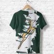 South Africa Springboks T-Shirt - Painting Style TH5 | Lovenewzealand.co