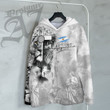 1sttheworld Clothing - Argentina Hoodie Jesus Pray and The Lion of Judah A7 | 1sttheworld