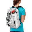 1sttheworld Backpack - Angola Backpack Jesus Pray and The Lion of Judah A7