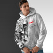 1sttheworld Clothing - Canada Hoodie Jesus Pray and The Lion of Judah A7