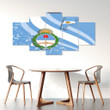 1sttheworld Canvas Wall Art - Argentina Special Flag Canvas Wall Art | africazone.store

