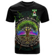 1sttheworld Tee - Younger Family Crest T-Shirt - Celtic Tree Of Life Art A7