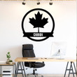 1st The World Cut Metal Sign - Canada Symbol A35