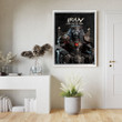 1sttheworld (Custom) Framed Wrapped Canvas - Iran Framed Wrapped Canvas - King Lion A7