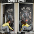 1sttheworld (Custom) Door Sock - Sierra Leone Door Sock - King Lion A7