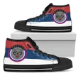 Serbia Shoes - Gray Wolf High Top Shoes A2