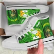 (Custom Text) Irish St. Patrick Personalised High Top Shoes - Happy St. Patrick's Day 2021 - BN21