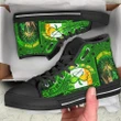 (Custom Text) Irish St. Patrick Personalised High Top Shoes - Happy St. Patrick's Day 2021 - BN21