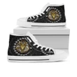 Celticone Wiccan High Top Shoes - Occult Sign Skull Goat - BN21