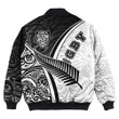 1sttheworld Bomber Jackets - New Zealand Rugby Silver Fern A35