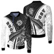 1sttheworld Fleece Winter Jacket - New Zealand Rugby Silver Fern A35