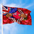 Canada Flag Of Manitoba Premium Flag - Canada Flag Of Manitoba Is Part of The America Special Camouflage Style A7 | 1sttheworld