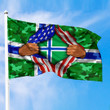 Scotland South Uist Premium Flag - Scotland South Uist Is Part of The America Special Camouflage Style A7 | 1sttheworld