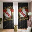Glidden American Family Crest - Blackout Curtains with Hooks Luxury Marble A7 | 1sttheworld