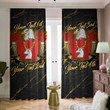 Felt American Family Crest - Blackout Curtains with Hooks Luxury Marble A7 | 1sttheworld