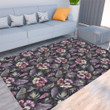 Floor Mat - Tropical Seamless Pattern With Birds Foldable Rectangular Thickened Floor Mat A7