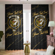 Brisbane Scottish Family Crest - Blackout Curtains with Hooks Luxury Marble A7 | 1sttheworld