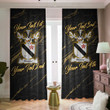 Bennie or Binnie Family Crest - Blackout Curtains with Hooks Luxury Marble A7 | 1sttheworld