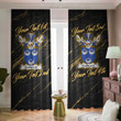 Cathcart Family Crest - Blackout Curtains with Hooks Luxury Marble A7 | 1sttheworld