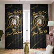 Dunbar Scottish Family Crest - Blackout Curtains with Hooks Luxury Marble A7 | 1sttheworld