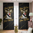 Whitefoord Family Crest - Blackout Curtains with Hooks Luxury Marble A7 | 1sttheworld