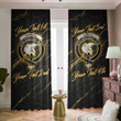 Norvel _or Norvill_ Scottish Family Crest - Blackout Curtains with Hooks Luxury Marble A7 | 1sttheworld