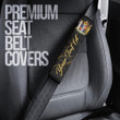 New Zealand Car Seat Belt Covers Luxury Marble Style - Car Accessories A7