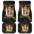 New Zealand Front and Back Car Mat Luxury Marble Style - Car Accessories A7 | 1sttheworld