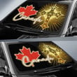 Canada Auto Sun Shades - Jesus Saves Religion God Christ Cross Faith A7