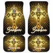 Zambia Front and Back Car Mats - Jesus Saves Religion God Christ Cross Faith A7 | 1sttheworld
