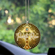 Puerto Rico Acrylic Car Ornament - Jesus Saves Religion God Christ Cross Faith A7 | 1sttheworld