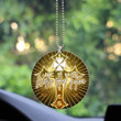 Wallis And Futuna Acrylic Car Ornament - Jesus Saves Religion God Christ Cross Faith A7 | 1sttheworld