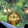 Kosrae Acrylic Car Ornament - Jesus Saves Religion God Christ Cross Faith A7 | 1sttheworld