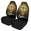 Cyprus Car Seat Covers - Jesus Saves Religion God Christ Cross Faith A7 | 1sttheworld
