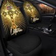 Latvia Car Seat Covers - Jesus Saves Religion God Christ Cross Faith A7