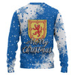 1sttheworld Kniited Sweater - Scotland Christmas Kniited Sweater Christmas A35