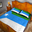 1sttheworld Quilt Bed Set - Jubaland (Somalia) Flag Quilt Bed Set A35