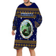 1sttheworld Clothing - Indiana Christmas Pattern Snug Hoodie A31