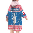1sttheworld Clothing - Greenland Christmas Pattern Snug Hoodie A31