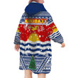 1sttheworld Clothing - Kiribati Christmas Pattern Snug Hoodie A31
