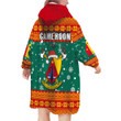 1sttheworld Clothing - Cameroon Christmas Pattern Snug Hoodie A31